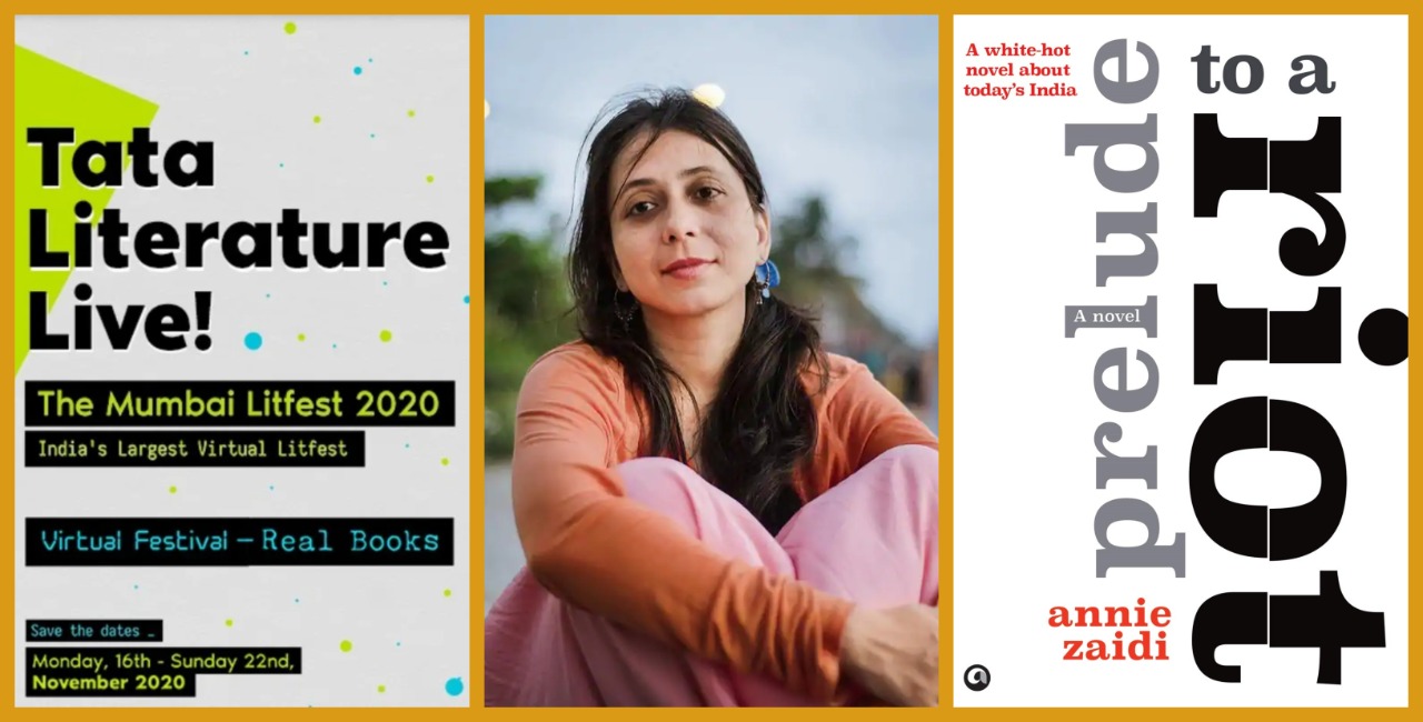 Annie Zaidi Wins the Fiction Book of the Year 2020 at Tata Lit Live! Awards tata literature live